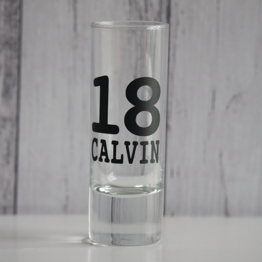 Personalised Shot Glass | CLEARANCE